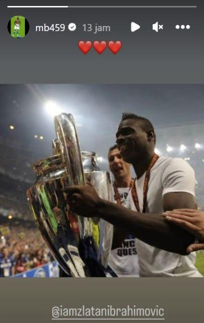 Menohok, Begini Balasan Mario Balotelli Usai Dikritik Zlatan Ibrahimovic
