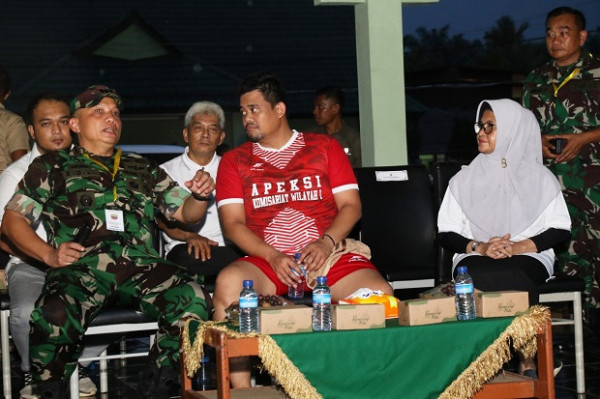 Pertandingan Persahabatan Sepak Bola Komwil I APEKSI, dr Susanti Kenalkan Siantar Kota Toleran
