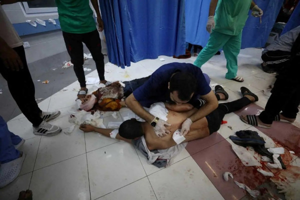 Israel Bom RS Baptis Al-Ahli di Gaza, 500 Orang Tewas