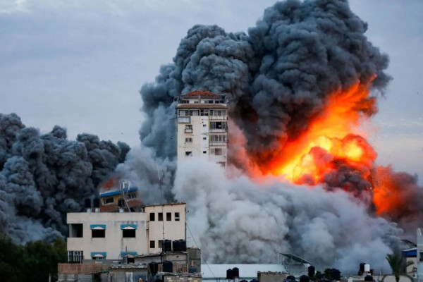 Dibombardir Tanpa Henti, Lebih dari 1 Juta Warga Gaza Mengungsi