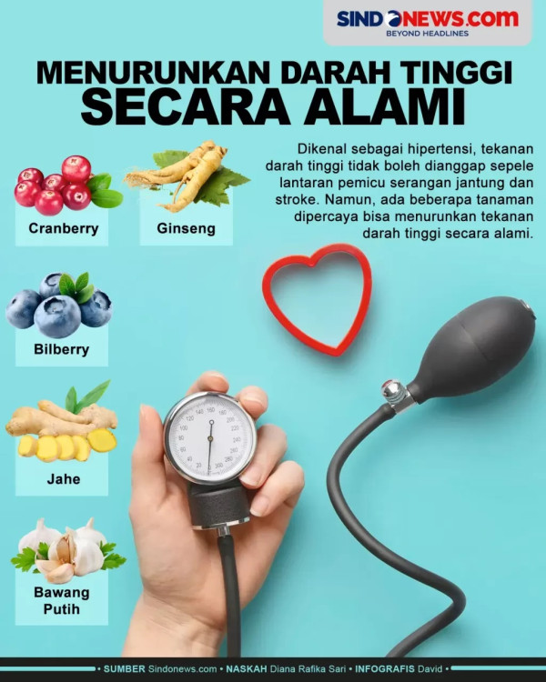 11 Cara Menurunkan Tekanan Darah Tinggi Tanpa Obat