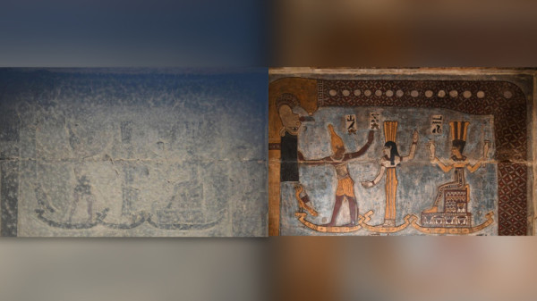 Restorasi Lukisan di Kuil Tua Mesir Kuno, Ilmuwan Bangkitkan Gambar Mitologi Dewa-dewa