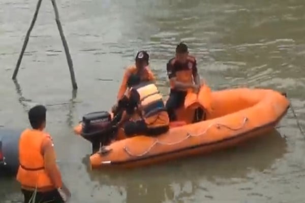 Kaget Ada Penggerebekan, Pemuda Labuhanbatu Loncak ke Sungai lalu Hilang Tenggelam