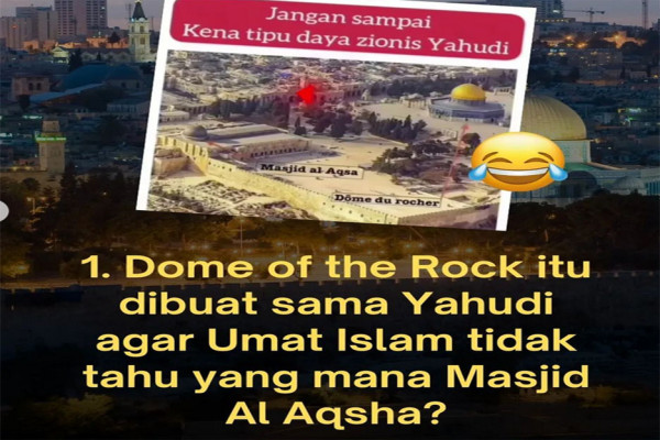 3 Hoaks Tentang Masjid Al-Aqsha yang Sering Muncul di Media Sosial