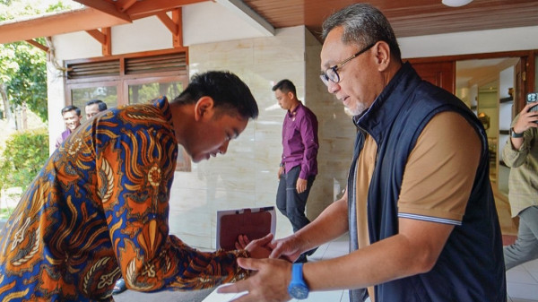 Ditemui Gibran di Rumah Dinas, Zulhas: Bismillah Mas Wali