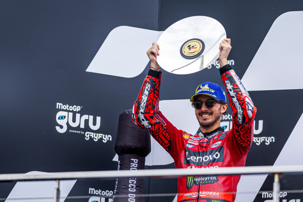 MotoGP Australia: Bagnaia Runner Up di Phillip Island, Bastianini Finis di Urutan ke-10