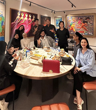 Diisukan Rumah Tangga Retak, Irish Bella dan Ammar Zoni Kepergok Makan Bareng