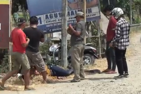 Tabrak Tiang Listrik, Pemuda Klaten Tewas di Jalur Pantura Tuban