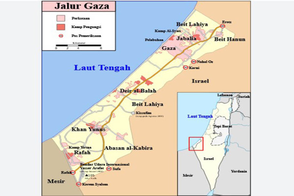 Gaza, Benteng Umat Islam dan Mimpi Buruk Bagi Zionis Israel
