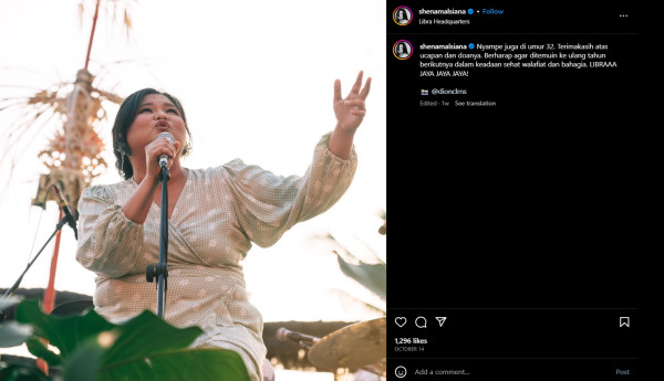 Shena Malsiana Baru Rayakan Ultah ke-32 sebelum Meninggal, Ini Harapan Terakhirnya