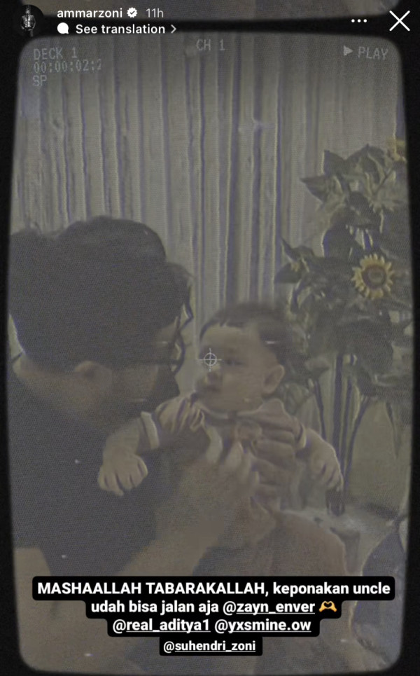 Ammar Zoni dan Irish Bella Habiskan Waktu Bersama, Asyik Main Bareng Keponakan