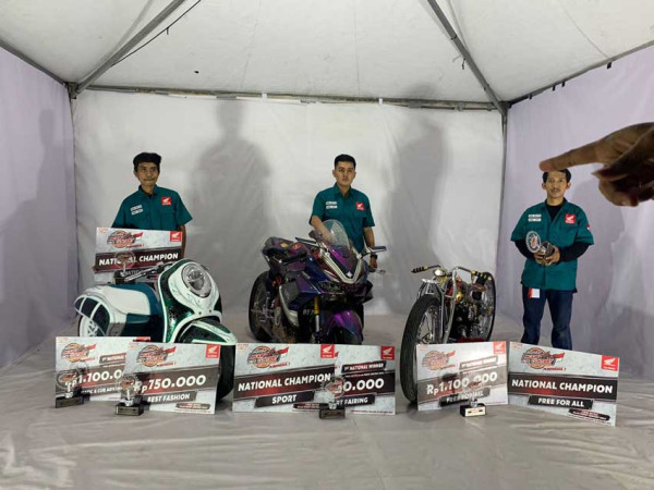 Final Battle Honda Modif Contest 2023 Hadirkan Karya Terbaik dan Inspiratif