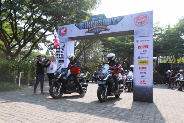 Touring Jelajah Malang-Bromo Ramaikan Honda Bikers Day 2023
