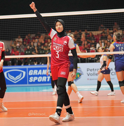 5 Potret Megawati Hangestri, Atlet Voli Cantik Indonesia di Liga Korea Selatan yang Jadi Sorotan