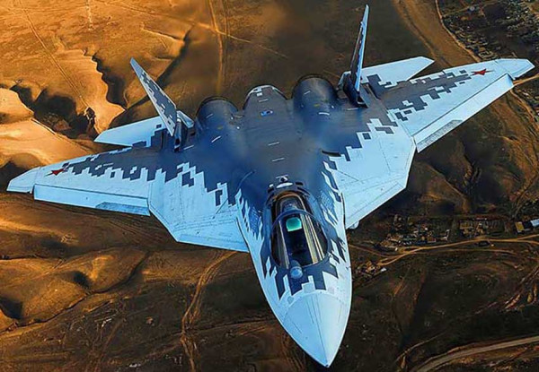 Dibekali Rudal Jelajah Jarak Jauh Terbaru, Jet Tempur Siluman Rusia Su-57 Makin Menakutkan