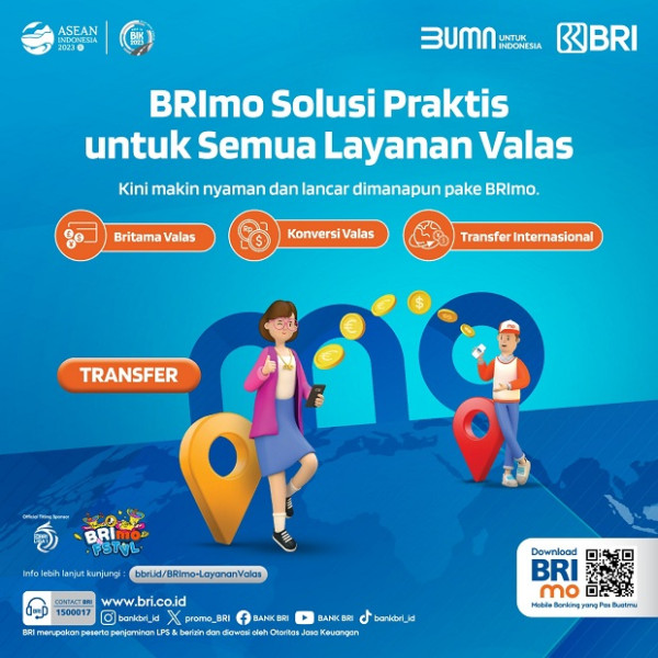 Anti Ribet Kirim Uang ke Luar Negeri, BRImo Punya Fitur Transfer Internasional