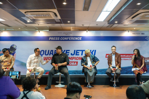 Perdana, Aquabike Jetski World Championship 2023 Digelar di Danau Vulkanik Terbesar Dunia