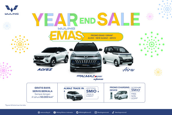 Jelang Akhir Tahun Pabrikan Mobil Mulai Tebar Promo, Wuling Mulai Duluan