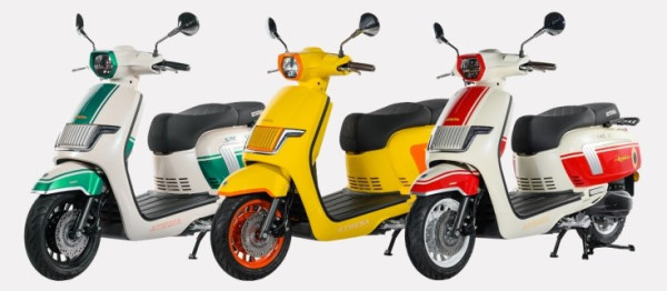 Skuter China Athena Gooddess 150, Desain Mirip Lambretta Harga Setengahnya Vespa