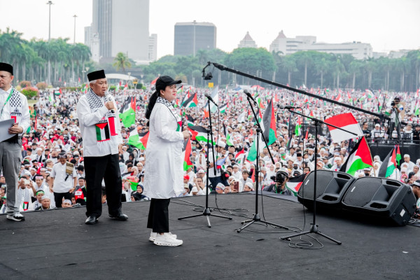 Puan: Jangan Pernah Berhenti Desak Israel Hentikan Agresi Militer ke Rakyat Palestina