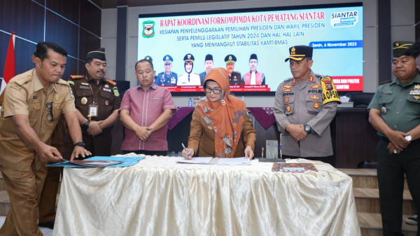 Pemko Pematang Siantar Siapkan Dana Hibah untuk Pemilihan Wali Kota-Wakil Wali Kota Tahun 2024