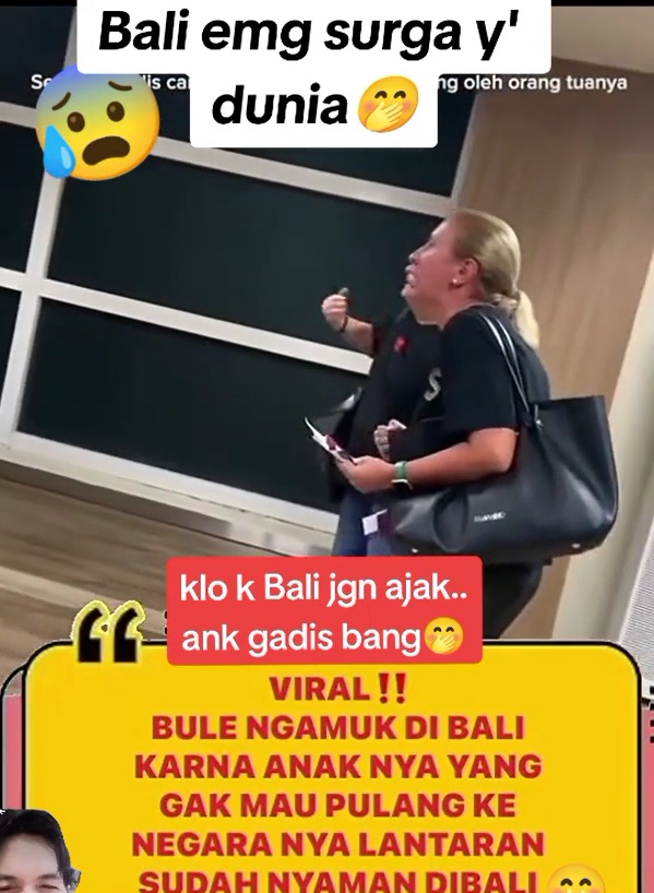 Viral! Betah Liburan di Bali, Anak Bule Ini Ogah Pulang hingga Bikin sang Ayah Kesal