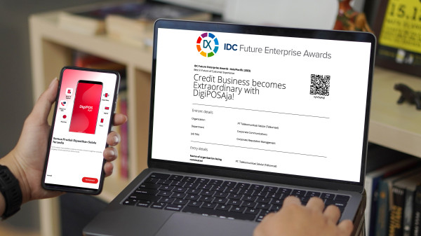 DigiPOSAJA! Telkomsel Raih Penghargaan Asia/Pacific IDC Future Enterprise Awards 2023 di Singapura