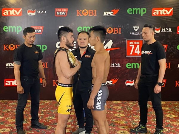 Tatap Gelar Keenam One Pride MMA 74, Angga Ditantang Junior Jeka Saragih