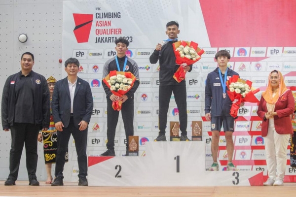 Panjat Tebing Kembali Rebut 1 Tiket ke Olimpiade Paris 2024