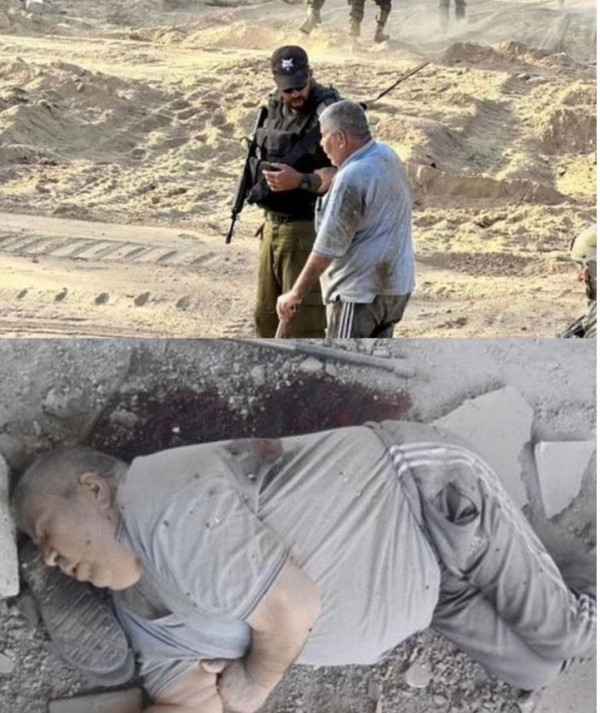 Israel Bohong, Pura-pura Tolong Lansia Gaza untuk Propaganda lalu Dieksekusi