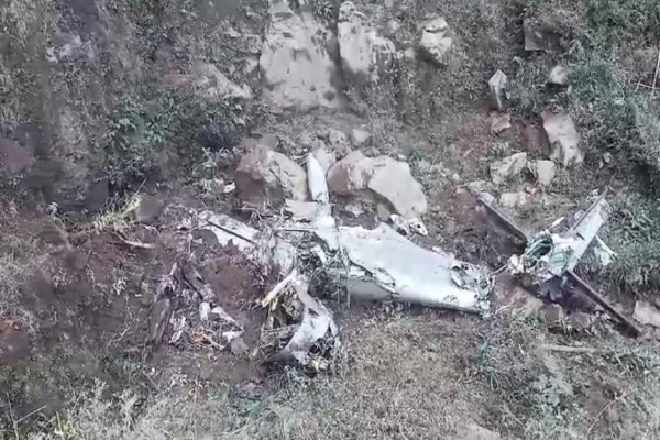 2 Pesawat Tempur Super Tucano Jatuh di Kaki Gunung Bromo, Begini Penampakannya