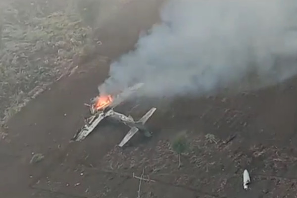 2 Pesawat Tempur Super Tucano Jatuh di Kaki Gunung Bromo, Begini Penampakannya