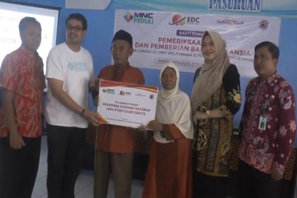 Senyum Semringah Sutaji dan Sulastri usai Jalani Operasi Katarak Gratis MNC Peduli