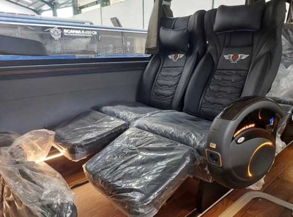 Intip Kemewahan Bus Baru PO 27Trans yang Pakai Bodi SHD Jetbus 5