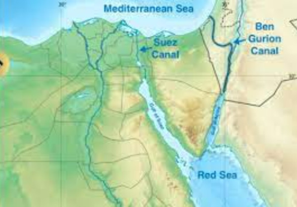 7 Fakta Kanal Ben Gurion Israel yang akan Membelah Gaza