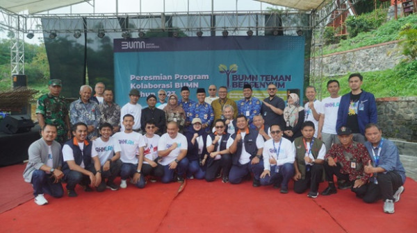 17 BUMN Resmikan Program BUMN TEMAN BERSENYUM di Temanggung