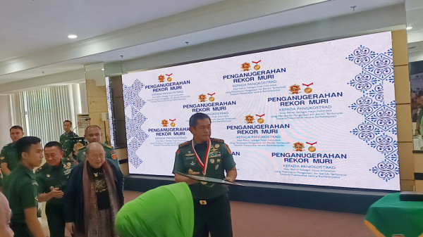 Letjen TNI Maruli Simanjuntak Pecahkan Rekor MURI, Bangun 825 Titik Air Bersih