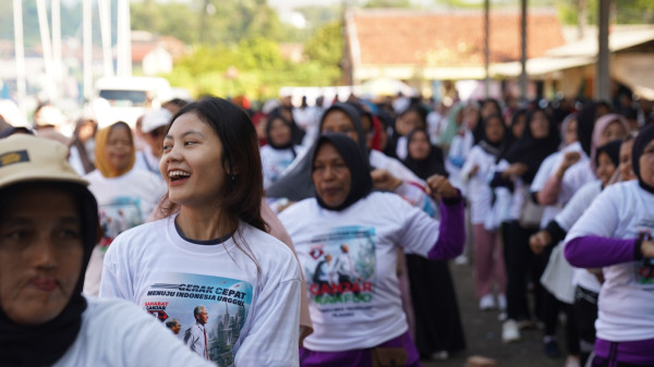 Kawan Juang GP Jaring Dukungan lewat Senam Bareng