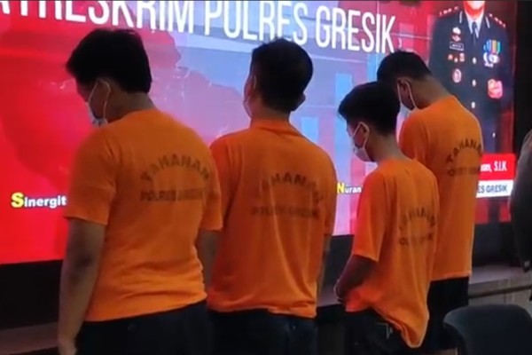 Buntut Kerusuhan Suporter di Gresik, 4 Anak-anak Jadi Tersangka