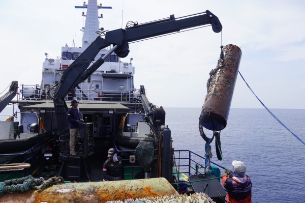 KKP Amankan 16 Rumpon Ilegal di Perbatasan Indonesia-Filipina Guna Memutus Illegal Fishing