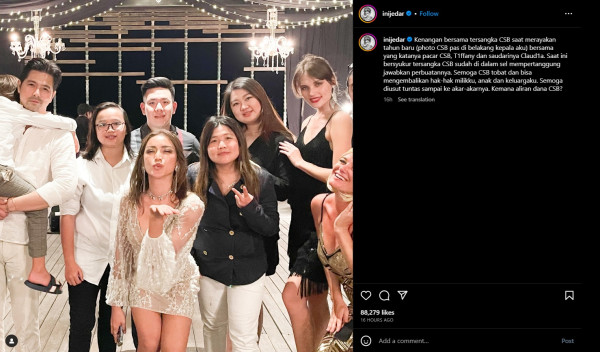 Jessica Iskandar Bagikan Foto Bareng Christopher Steffanus, Berharap Haknya Kembali