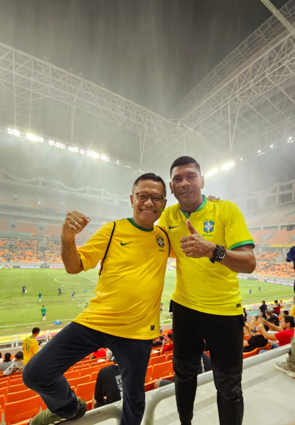 Terkagumnya Saleh Husin Nonton Aksi New Messi dari Argentina saat Duel Lawan Brazil di JIS