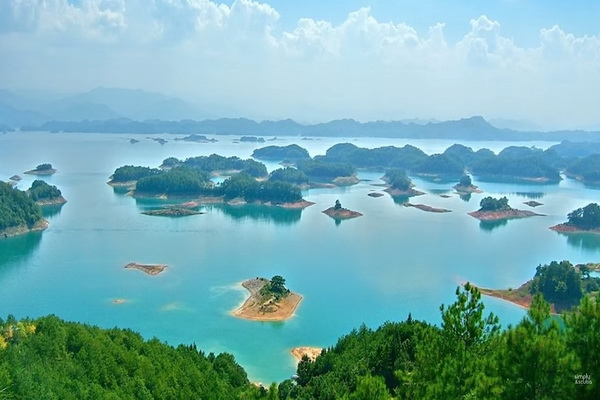 Kota Atlantis China Ditemukan Utuh di Dasar Danau
