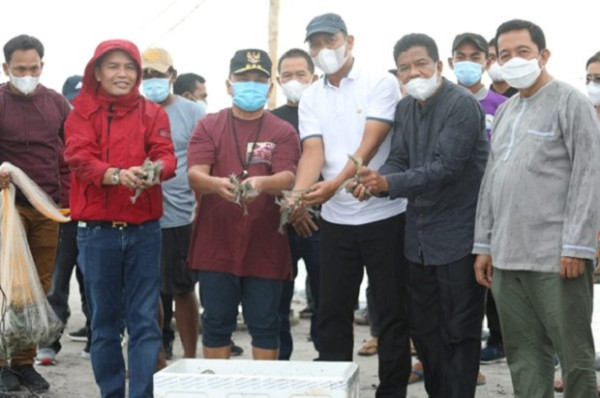 Bangun Shrimp Estate Berkelanjutan, Gubernur Kalteng Optimis Tingkatkan Perekonomian