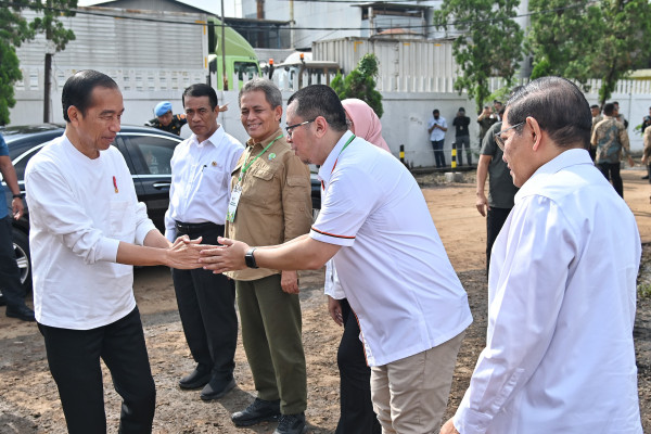 Presiden Jokowi Pimpin Penanaman Pohon Atasi Perubahan Iklim