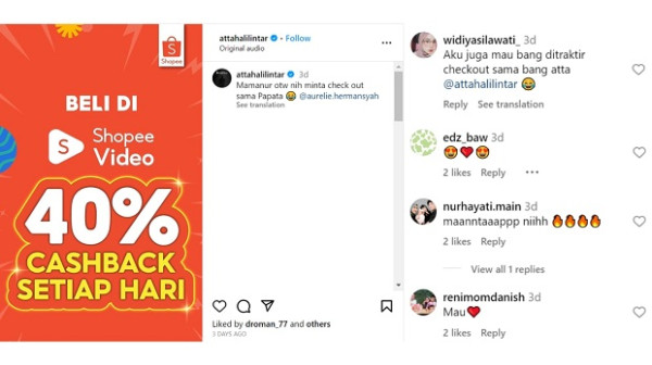 Gebyar Shopee 12.12 Birthday Sale, Nikmati Cashback Spesial 40 Persen di Shopee Video