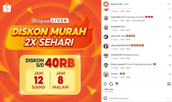 Promo 12.12 Birthday Sale! Shopee Live Diskon Murah 2x Sehari Jam 12 Siang dan 8 Malam