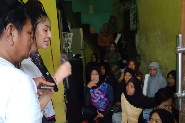 Caleg Perindo Siti Tuti Susilawati Targetkan 100 Ribu Suara