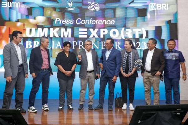 BRI UMKM EXPO(RT) BRILIANPRENEUR: Program Berdayakan UMKM Masuk Pasar Global