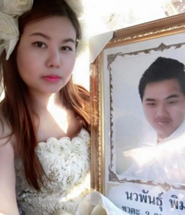 Viral! Wanita Thailand Menikahi Jenazah Pacarnya, Akui Cinta Mati